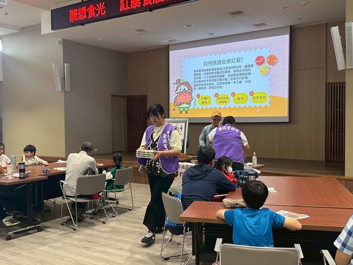 臺東餐旅管理科推動食農教育親子共學圖片