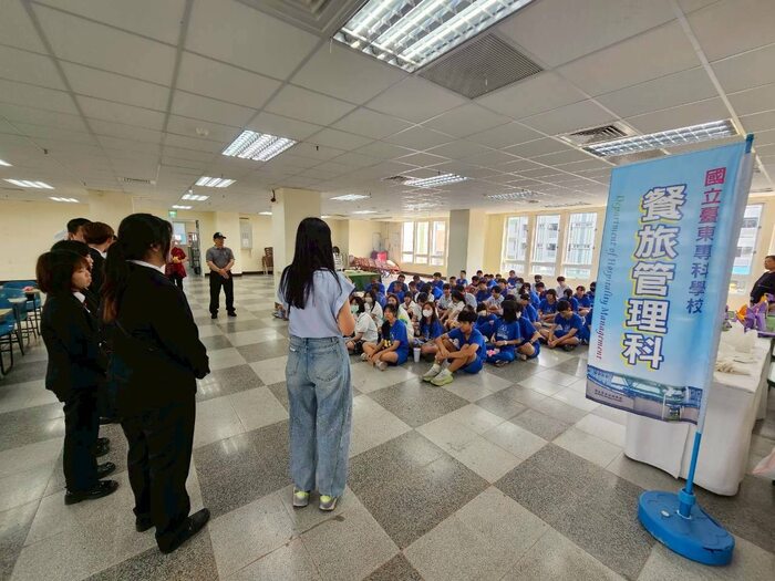 115/04/23 打造國中生的餐旅職涯探索場域~新生國中參訪圖片