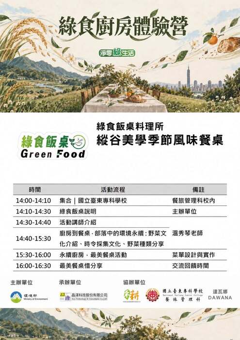 115/10/01 115-1 餐旅管理科期初社員大會暨綠食廚房體驗營圖片
